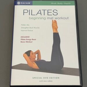 Pilates Beginning Mat Workout Gaiam  DVD Ana Caban Special Edition - SEALED